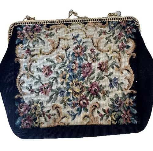 Vintage floral tapestry - vintage,