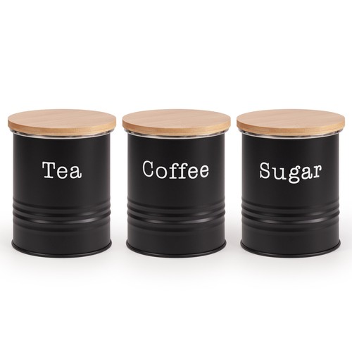 Tea coffee sugar biscuit tin - tea, &