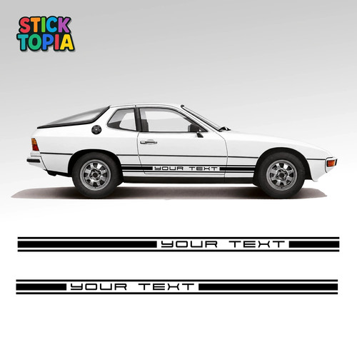 Porsche 911 924 side stripe - porsche,