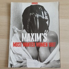Maxim Most Wanted Women 1997  A4  Magazine Supplement