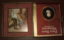 Boxed Miniature world of peter bates 'A cosy kitchen scene'  wall hanging