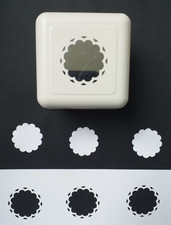 Martha Stewart Rose Window All Over Punch.Hole Count 1.Card Crafts.