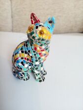 Barcino mosaic cat, ornament,