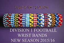 Football English Division 1 Teams Hand Made 550 Paracord WristBand  Bracelet