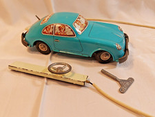 Rare Early Joustra Tin Plate Porsche 356 Coupe From 1950's
