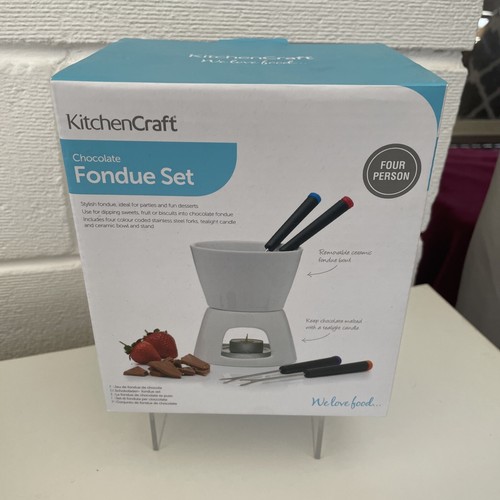 Kitchencraft chocolate fondue - chocolate,