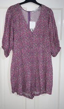 ZARA PINK PURPLE FLORAL