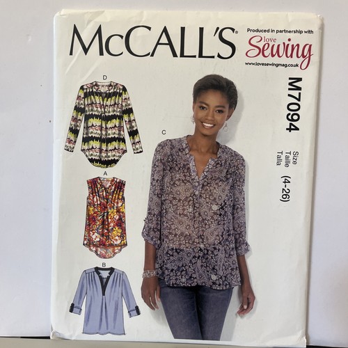 Mccalls sewing pattern top - mccalls,
