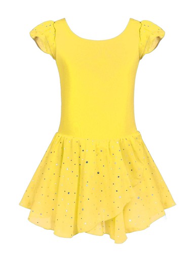 Girls ruffle sleeve ballet - girls,
