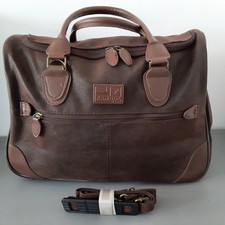 Kangol Carry Bag Shoulder Brown Hold All Travel Overnight Weekender