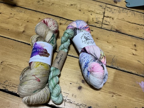 Bundle sock yarn - 4, wool
