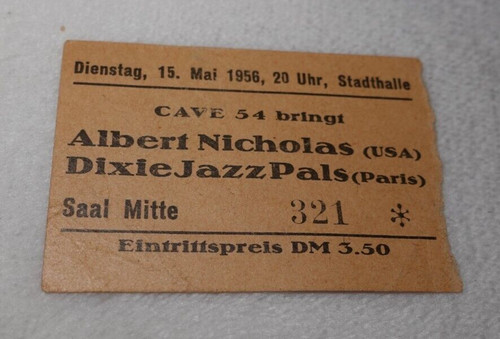 Albert nicholas dixie - dixie, jazz