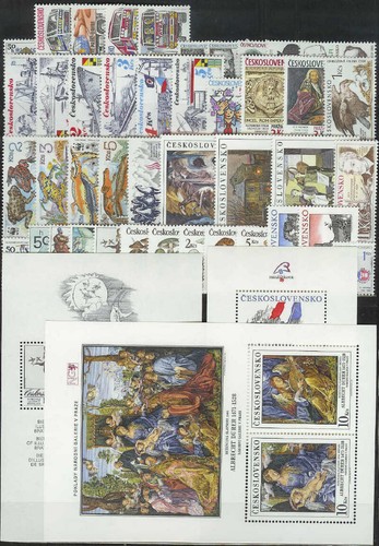 Czechoslovakia 1989 complete - -,