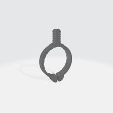 3D Printed Rifle Scope Zoom/Mag Lever for Falcon T50 10x50x60 throw lever