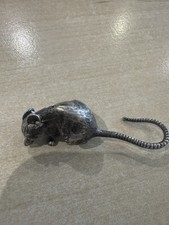 Solid Pewter Rat Collectable