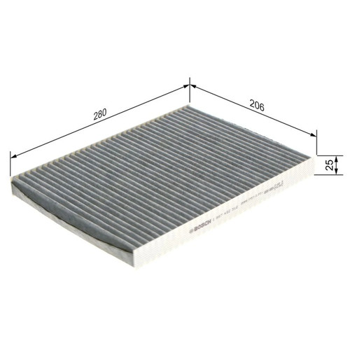 Bosch cabin air filter pollen - cabin,