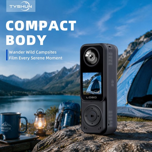 Handheld action camera - action,