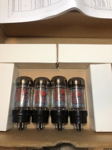 Sovtek 6l6wxt lot 4 - sovtek, of