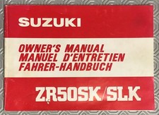 Suzuki ZR50SK/SLK Motorcycle