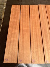 SIPO MAHOGANY UTILE elecric / acoustic guitar neck blank 24-30mm thick #33-65