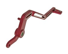 Brake Pedal Aluminum Red