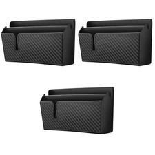  3 PCS Car Bag Holder Tidy Organiser Front Seat Dash Organizer Dashboard