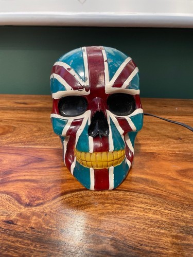 Union jack skull light - union,