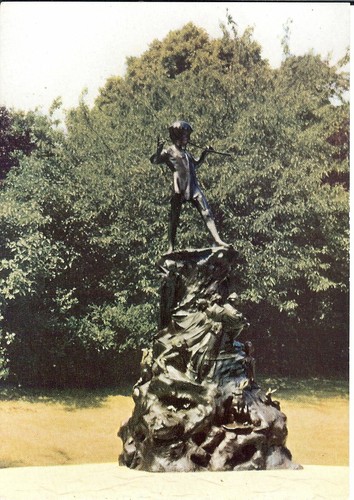 Peter pan statue kensington - peter, pan's