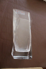 Milomax unusual glass vase - glass, off
