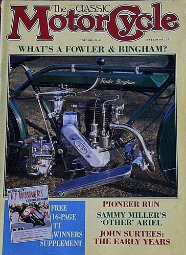 Classic motorcycle june 1988 - classic,
