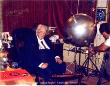 Patrick Moore SIGNED Astronomy A4 Sky at Night