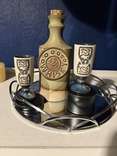 Whisky Pottery Set, Decanter