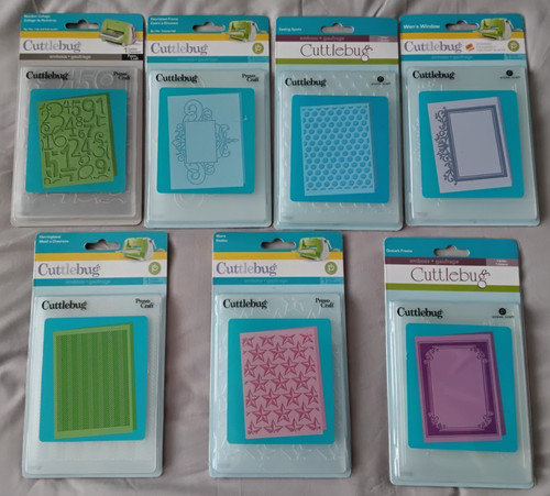 Cuttlebug embossing - 7,