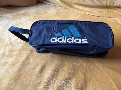 Vintage adidas shoe bag blue - adidas,