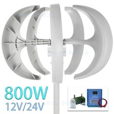 800W 12V/24V Wind Turbine Generator Kit Windmill Inverter Boost MPPT Controller