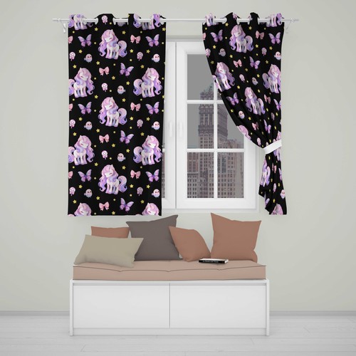 Blackout eyelet curtains - eyelet, cute