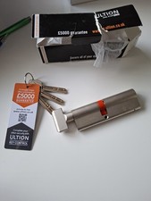 Ultion 1 Star 45T/55 Euro Cylinder Thumb Turn Lock With 3 Keys