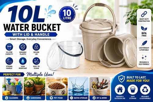 10l water bucket - 10l, with