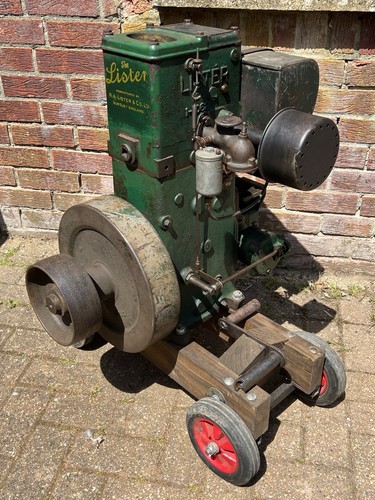 Lister stationary engine - stationary,