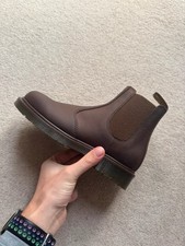 Dr Marten 2976 Brown Crazy Horse Chelsea Boots - UK 4