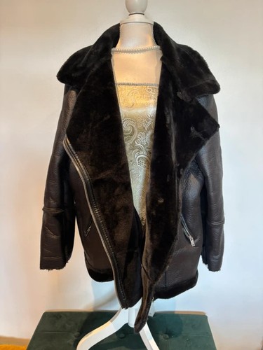 Primark black faux leather - black,