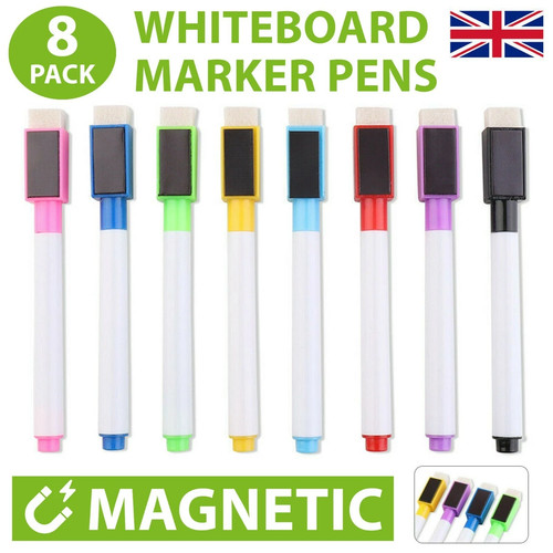 Colour magnetic white board - white,