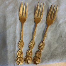 Vintage Gold-plated Dessert