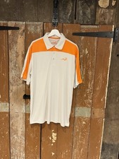 Woodworm Golf Block Panel Golf Polo Short Sleeve Sportswear Activewear XL