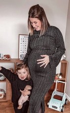 Seraphine lurex Knit Dress