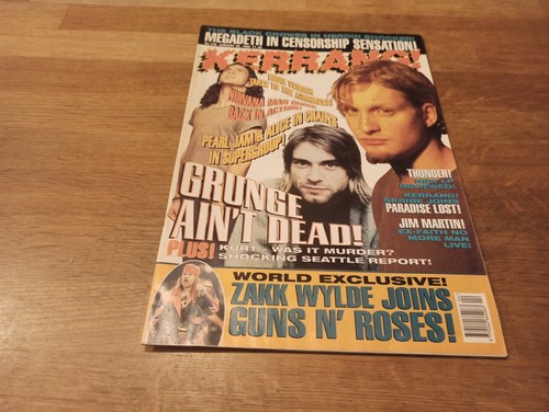 Kerrang heavy metal music