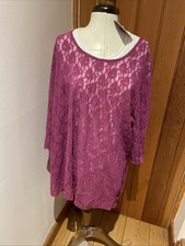Michele Hope Pink Lace tunic