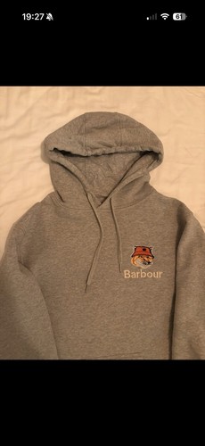 Barbour maison kitsune hoody - x,