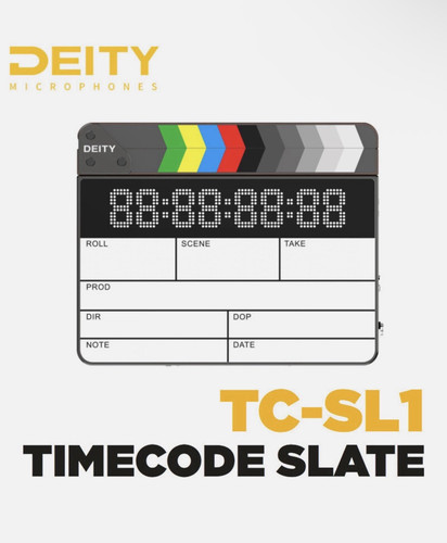 Deity sl1 timecode slate - timecode,