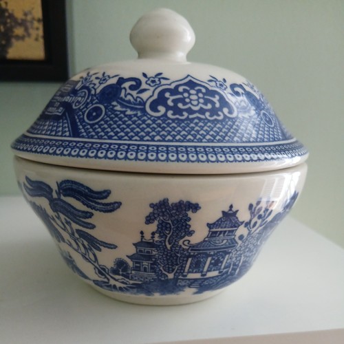 Vintage blue willow - vintage, pattern